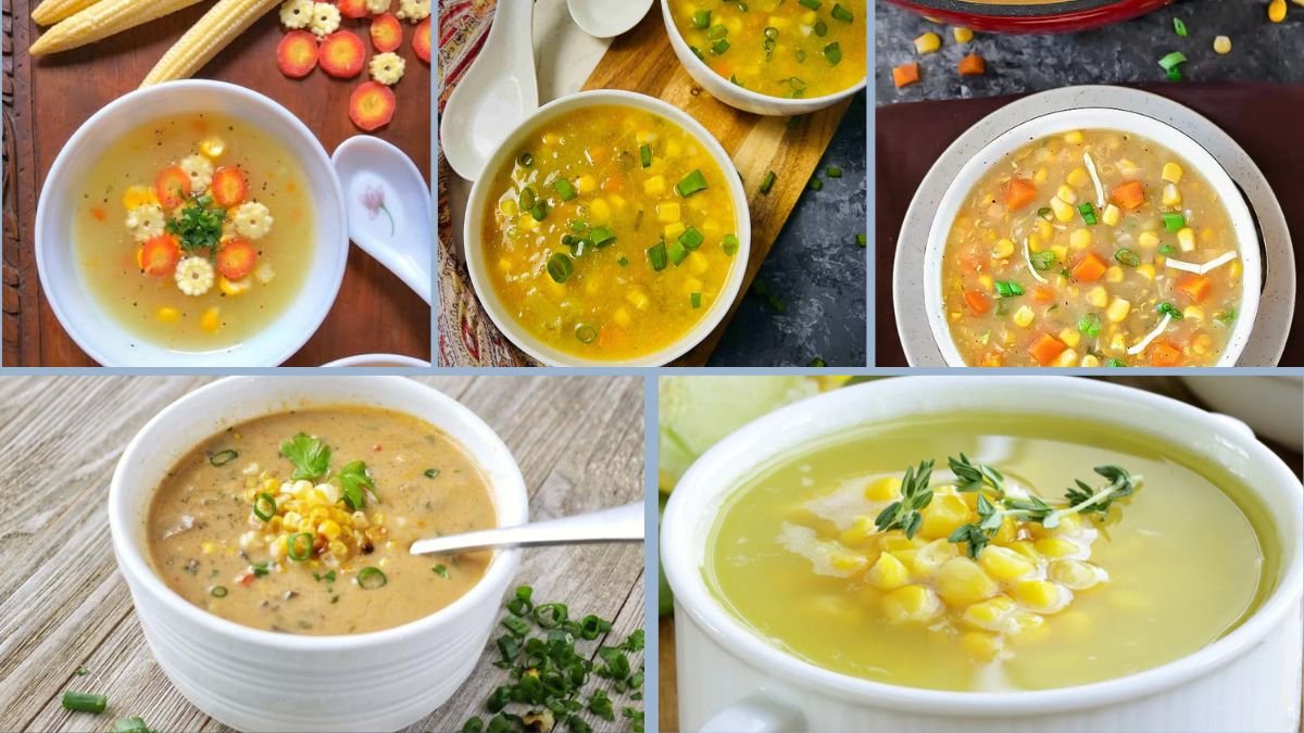 5 Steps To Make Sweet Corn Soup Without Cornflour