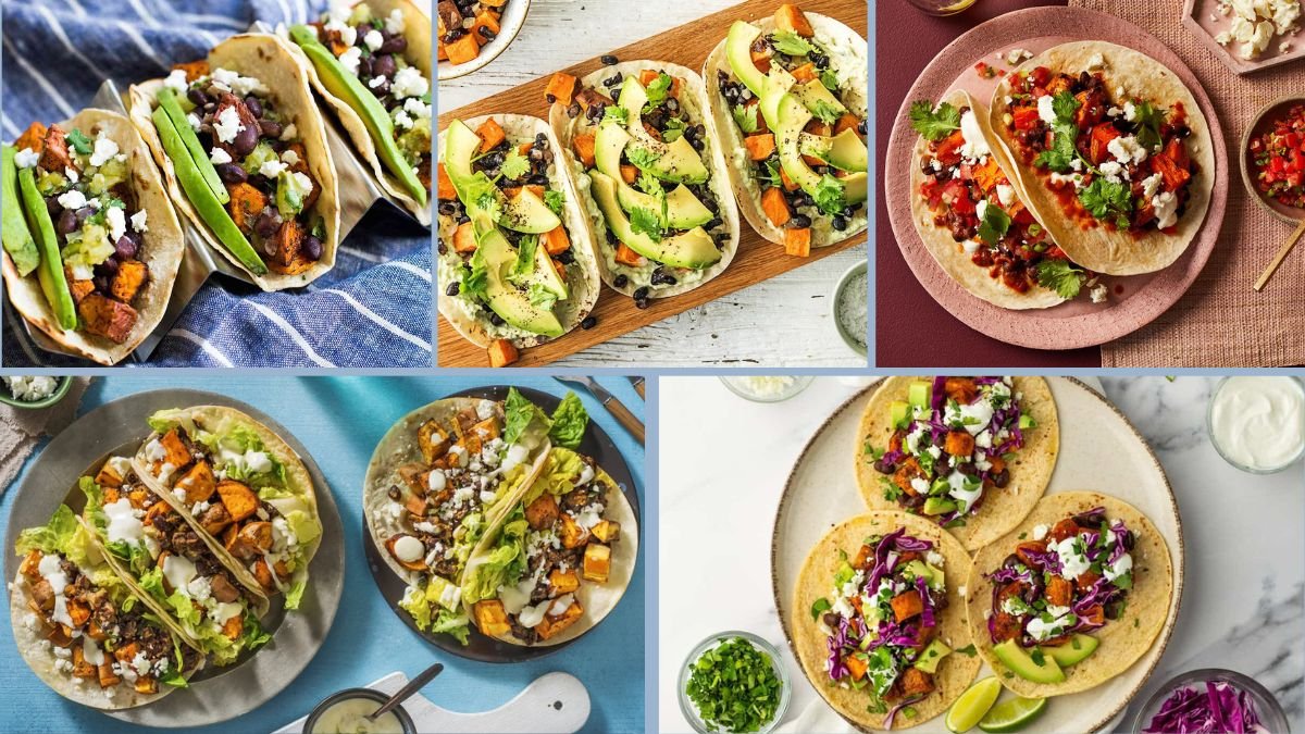 Sweet Potato and Black Bean Tacos