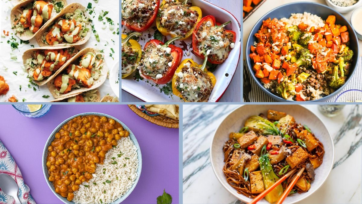 7-Day High-Protein, Heart-Healthy Meal Plan for Busy Weeknights (Vegetarian)
