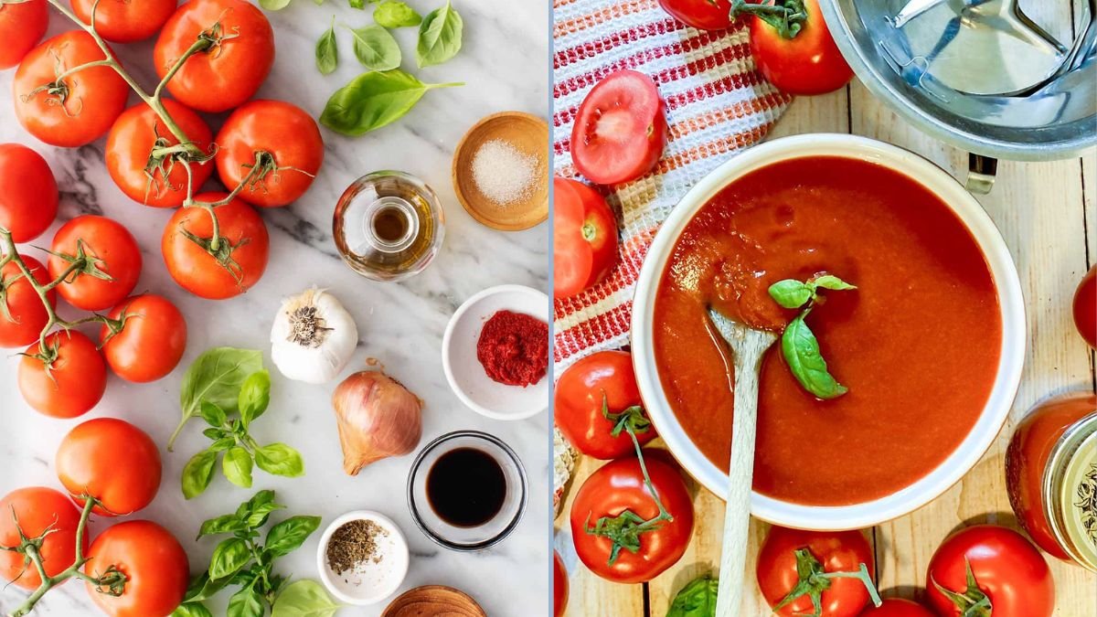 Fresh Tomato Pasta Sauce at Home