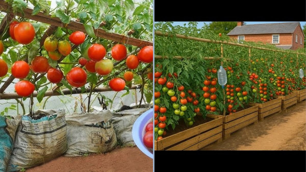 How to Grow Wild, Productive Tomatoes Using Simple Pallets